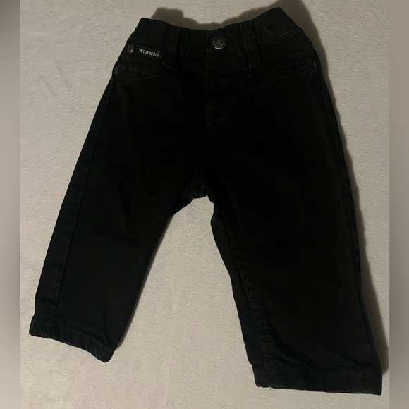 Wrangler Kids Black Jeans 12m - Picture 1 of 4